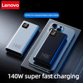Lenovo 140W 500000mAh Ultra Capacity Power Bank Super Fast Charging CCC Portable Battery Charger For IPhone Samsung 2026 New