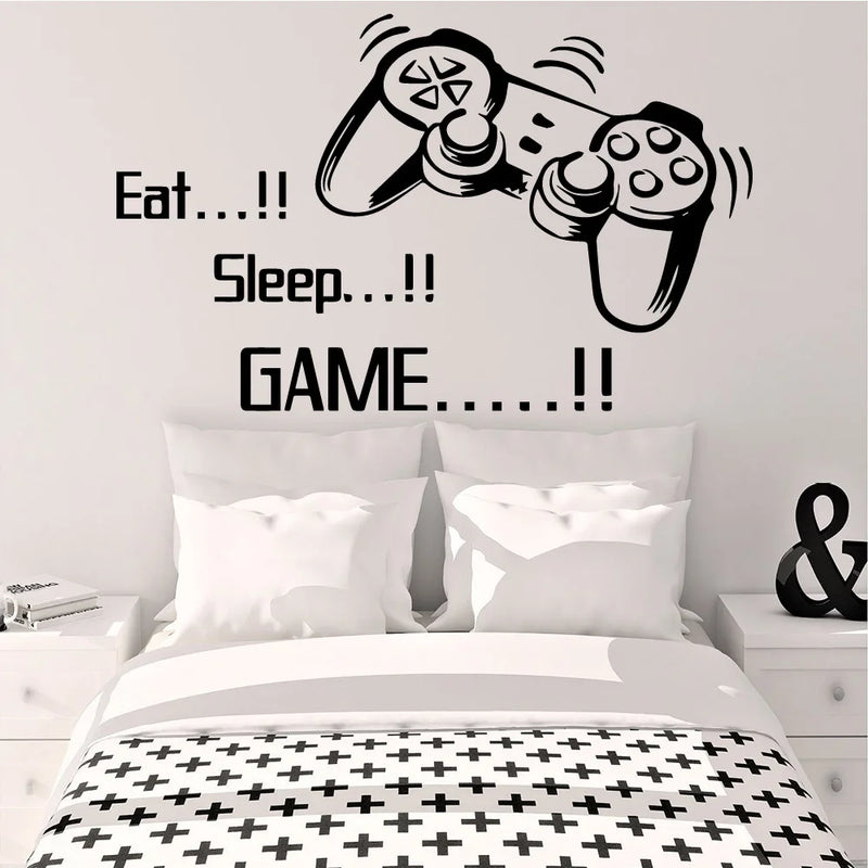 1 pc Cartoon Game Decorative Sticker Waterproof Home Decor For Kids Rooms Decoration Mural Art Decor Wallpaper  Sticker Mural