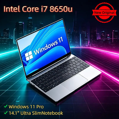 Windows 11 14.1 Inch Ultra Slim Gaming Laptop Intel Core | SAMAG