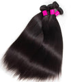 Straight Bundles Human Hair Brazilian Remy Hair Extensions Natural Black Hair Weave Bundles