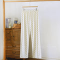 Men's Stylish Summer Pajama Pants, Thin Home Pants, Loose Breathable Air-Conditioned Pants with Elastic Waist