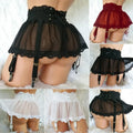 New Sexy Babydolls Erotic Lingerie Women Plus Size Underwear  Lace Back Waist With Straps Hanging Clip Fun Short Sleepwear
