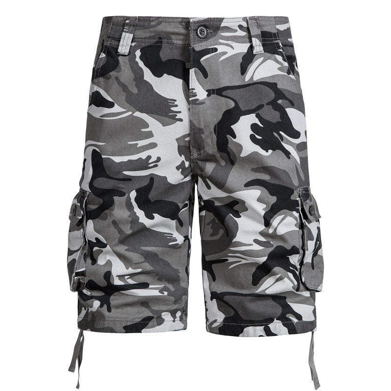 Camouflage Shorts Men Cargo Summer Tactical Ripstop | SAMAG