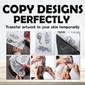 100/50/30/10/5pcs Tattoo Transfer Paper A4 Size Tattoo Stencil Paper Carbon Thermal Copy Paper for Tattoo Transfer Machine