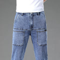 6 Pocket Design Men's Denim Jeans Skinny Full Length | SAMAG