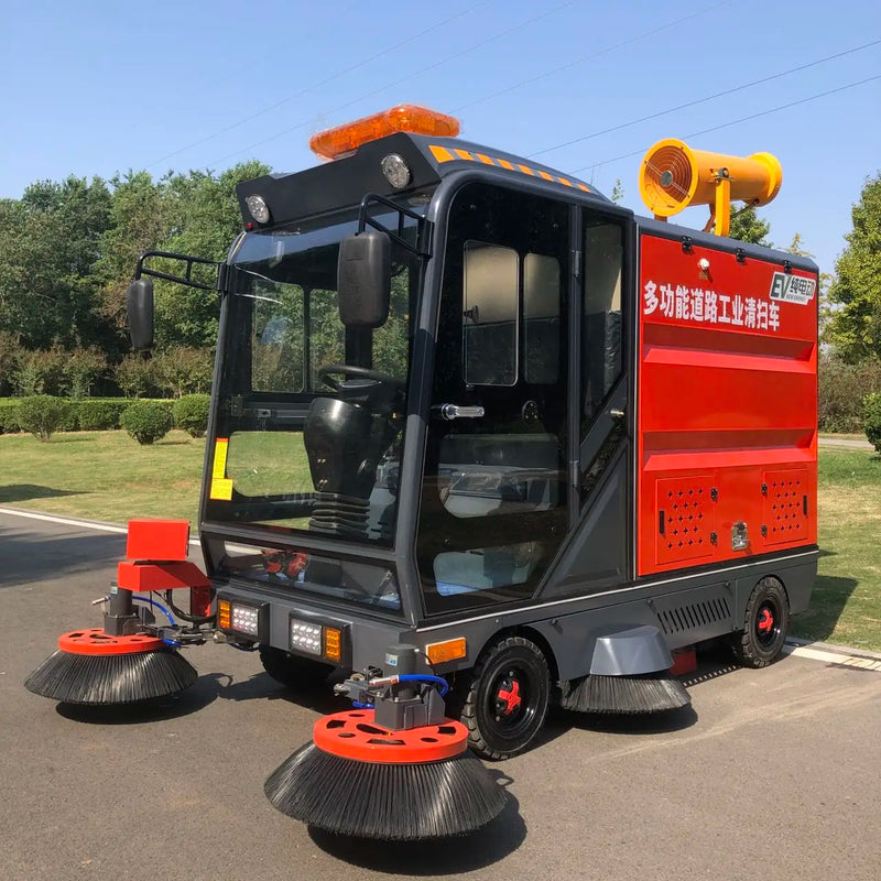 YG Customized Electric Industrial Road Sweeper Road Cleaning Machine Road Sweeper Street Sweeper