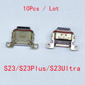 10pcs For SamSung Galaxy S24 S23 S22 S21 S20 Plus Ultra A22 A12 A11 A51 A71 A52 A72 A73 A03S USB Charging Port Charger Connector