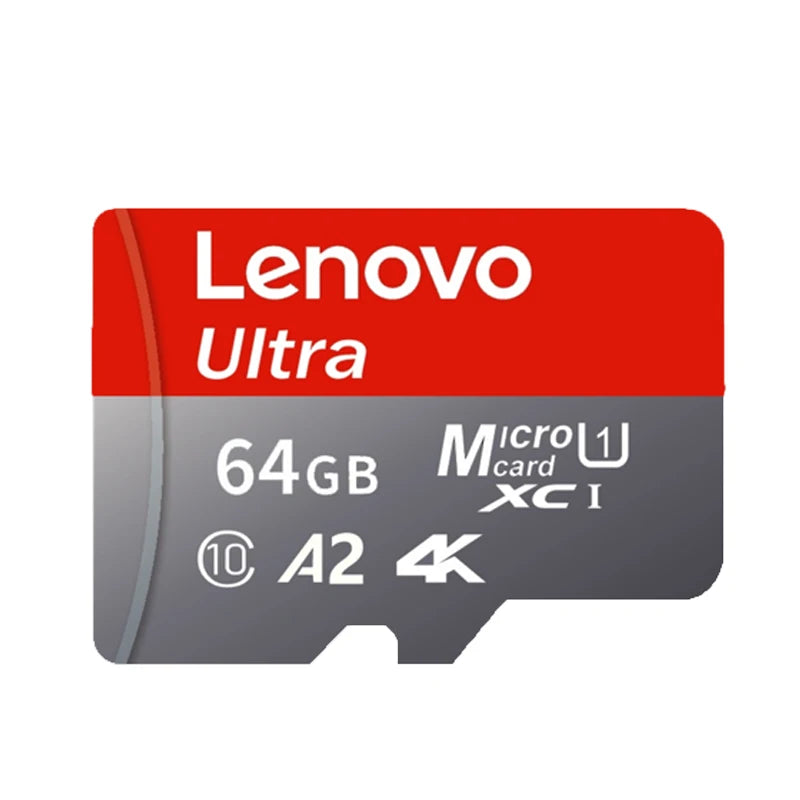 Lenovo SD Card 128GB TF Flash Card V30 U3 Mini SD/TF Card 512GB 256GB High Speed Memory Card For Computer DJI Drone Camera