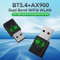 KEBIDUMEI AX900 USB WiFi 6 Bluetooth 5.4 Adapter 2in1 Dongle Dual Band 2.4G & 5GHz Network Wireless Wlan - Visuel 2 | SAMAG
