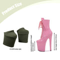 Elastic Shoe Protectors Anti Slip for Strippers 20cm Heels Shoe Covers Pole Dance Training Protective Sleeves