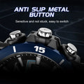 NAVIFORCE Men's Fashion Dual Display Watch 5ATM Waterproof Luminous Soft TPU Strap Male Sports Outdoor Daily Wristwatch Gift Box