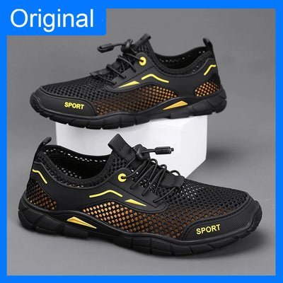 Men's Walking Shoes Breathable Mesh Casual Comfortable | SAMAG