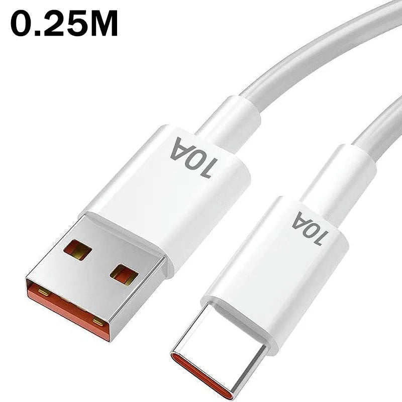 3 In 1 120W GaN Charger USB Type C Fast Charging Phone Charger Adapter With Retractable USB C Cable Wall Plug For iPhone Huawei