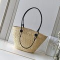 2026 Luxury Brand Designer Beach Tote Shoulder Bag Straw Bag Women Handbag Premium Female Crossbody Bags