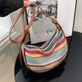 2026 Classic Women Single Shoulder Crossbody Handbag Lightweight Large Capacity Daily Bag Weaving Dumpling Buns