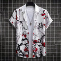 Summer Flower Graffiti 3D Print Men's Street Fashion | SAMAG