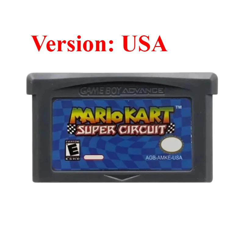 19 Styles GBA Game Cartridge Cards EUR & USA Version For Game Boy Advance GBA SP DS Lite Vintage Game Collection Gift