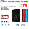 2026 WD My Passport Portable SSD Mobile Hard Disk Western Digital 1TB 2TB 4TB USB 3.0 External Storage Hard Drive For Laptop Mac