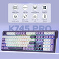 Redragon Wireless Gasket RGB Gaming 108 Keys Mechanical Keyboard,Hot-Swap South-Facing LED Socket,,Mint Mambo Switch