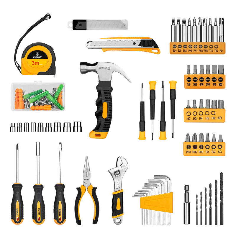 DEKO 126Pcs Power Tool Combo Kits with 8V Cordless Drill, 10MM 3/8'' Keyless Chuck, Professional Home - View 3 | SAMAG
