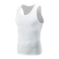 1/3/5 Pcs Men's Solid Color Simple Fashion Fitness Vest Plus Size Youth Sports Physical Education Class Sleeveless T-shirt Tight