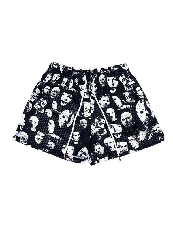 Unisex Quick Dry Casual Shorts Summer Trend Fashion Gym Fitness Basketball Sweatpants Loose Comfortable Daily Wear