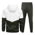 Spring and Autumn Men's Hooded Sports Leisure 2 - piece Sets New Fashion Jacket and Pants Hip Hop Casual - View 5 | SAMAG