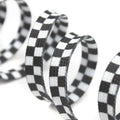 Black White Checkerboard Shoelaces Men Women Trend Personality Sneakers Sport Casual High Low Top Canvas Shoes Laces Dropship
