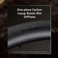 ELITEWHEELS RZW Ultralight Gravel Wheels Disc Carbon Wheelset 1370g RIM Depth 45/35mm Wing 20 Spoke For Racing Bike Road