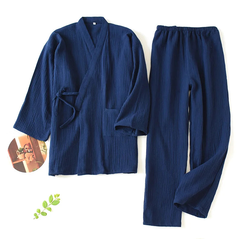 Men and Women 100% Cotton Pajamas Plus Size Loose | SAMAG