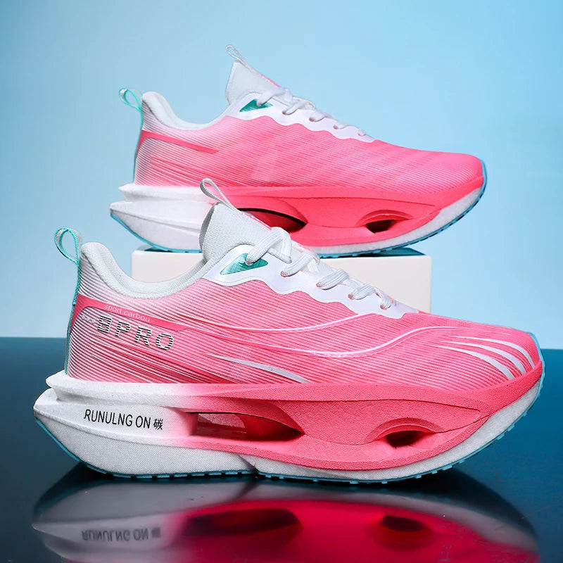 Men's Casual, Comfortable, and Stylish Road Running Shoes, with Stable Internal Support, Suitable for Sports and Outdoor Activities, Lace-Up Design, Low-Top Style, Fabric Upper and Comfortable Insole, Non-Slip and Wear-Resist