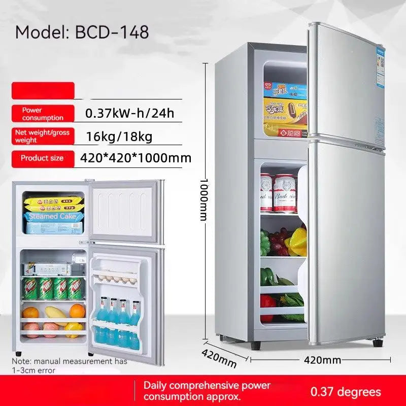 Modern 41*41*107cm Style Three Doors Bottom-Freezer Refrigerator Hot Sale Large Volume Household Unit Electric Frost-Free