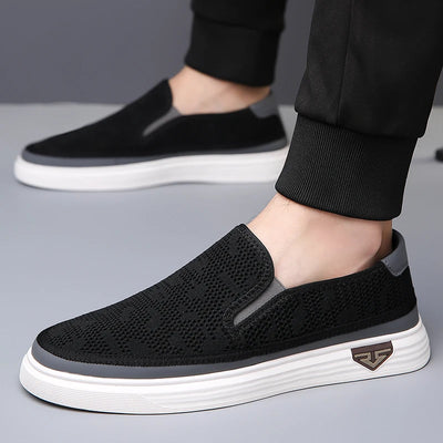 Summer Men Sneakers Genuine Leather Fashion Shoes Luxury | SAMAG