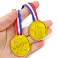Plastic Gold Winner Award Medals Kids Birthday Party | SAMAG