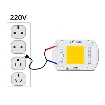 10W 20W 30W 50W AC220V LED COB chip Engine Smart IC | SAMAG