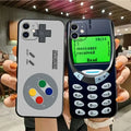 Retro Personality phone case For iphone16E 16pro 15pro 14 13 12 11 7 8 XR XS 14plus Silicone Anti Fall Protective Cover