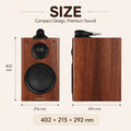 6.5 Inch Speaker Three-Way Passive Bookshelf Speaker 120W HiFi Fever Monitor Audio 6ohm Home theater Speakers Sound Box NS-Q3