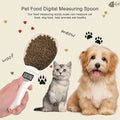 Household pet electronic measuring spoon scale 800g handle spoon scale nutrition scale mini complementary dog food feeding scale