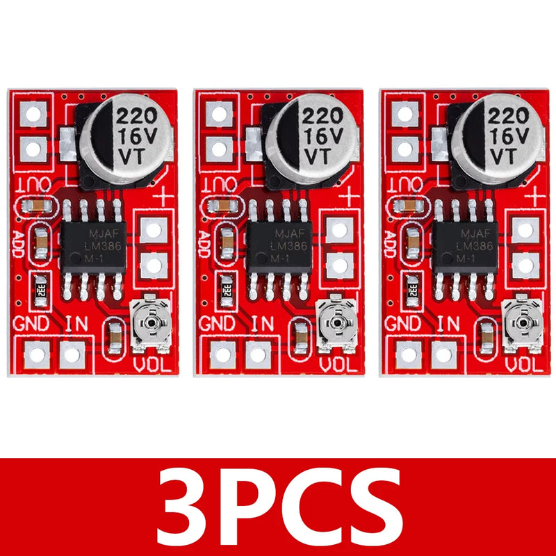 1~3PCS DC 5V-12V Micro Electret Amplifier MIC Condenser Mini Microphone Amplifier Board