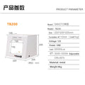 SANOTO Mini Photo Studio Photography Light Box Softbox Dimmable  Rotating Turntable For Jewelry Photography Video 3D Scanning