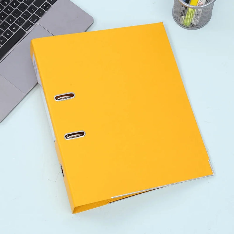 2 Ring Lever Arch File Portable High Capacity Folder Two Hole Binder Plastic Lever Arch A4 Binder Folders Office Supplies