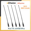 Na-771 Antenna Nagoya High Gain Antenna VHF/UHF SMA Female For Baofeng Walkie Talkie UV-13 BF-5RH Ham Radios Quansheng UVK5 UVK6