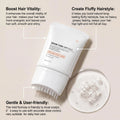 Volumizing Hair Serum Deep Nourish Care Repair Damaged Hair Roots Improve Scalp Environment Scalp Massager With Built-In Brush