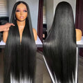 36 Inch Glueless Wigs Human Hair 100% Vietnamese Hd Lace Human Hair Bone Straight Lace Front Human Hair Wig On Clearance Sale