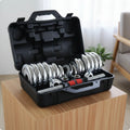 Dumbbell Set with Storage Case Chrome-Plated | SAMAG