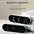 Large Digital Wall Clock Temperature and Date Week Display Electronic LED Table Alarm Clocks Brightness Adjustable 12/24H Format