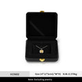Orilv Leather Jewelry Box Set Box Light Luxury Ring Necklace Display Storage Boxs Jewelry Display Packaging Box Ladies' Gift Box