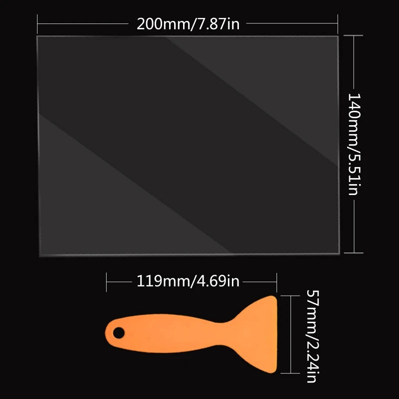 R53C SLA/LCD FEP Film 200 x 140 x 0.1 mm Release - Visuel 6 | SAMAG