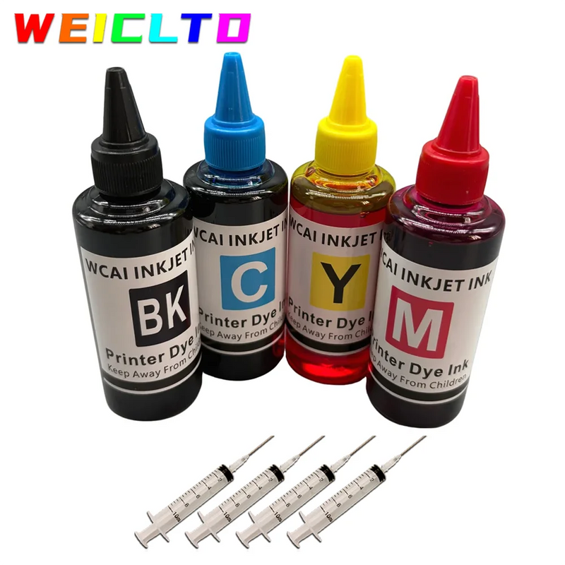 LC223 LC227 LC225 LC203 LC263 100ml Refill Dye Ink for Brother DCP-J4120 MFC-J4420 J4620 J4625 J5320 J5620 J5625 with syringe