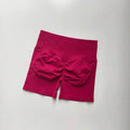 Women's High-Waisted Yoga Sports Shorts Summer Stretch Hip-Lifting Abdominal-Tightening Fitness Three-Part Shorts